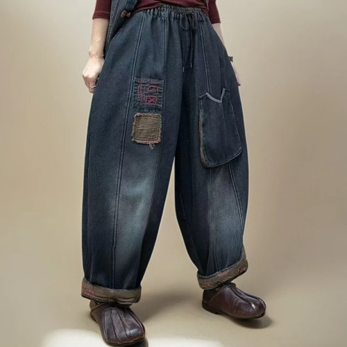 Retro casual pants winter